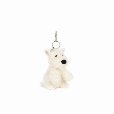 Jellycat Munro Scottie Dog Bag Charm USA | 83610WTPL